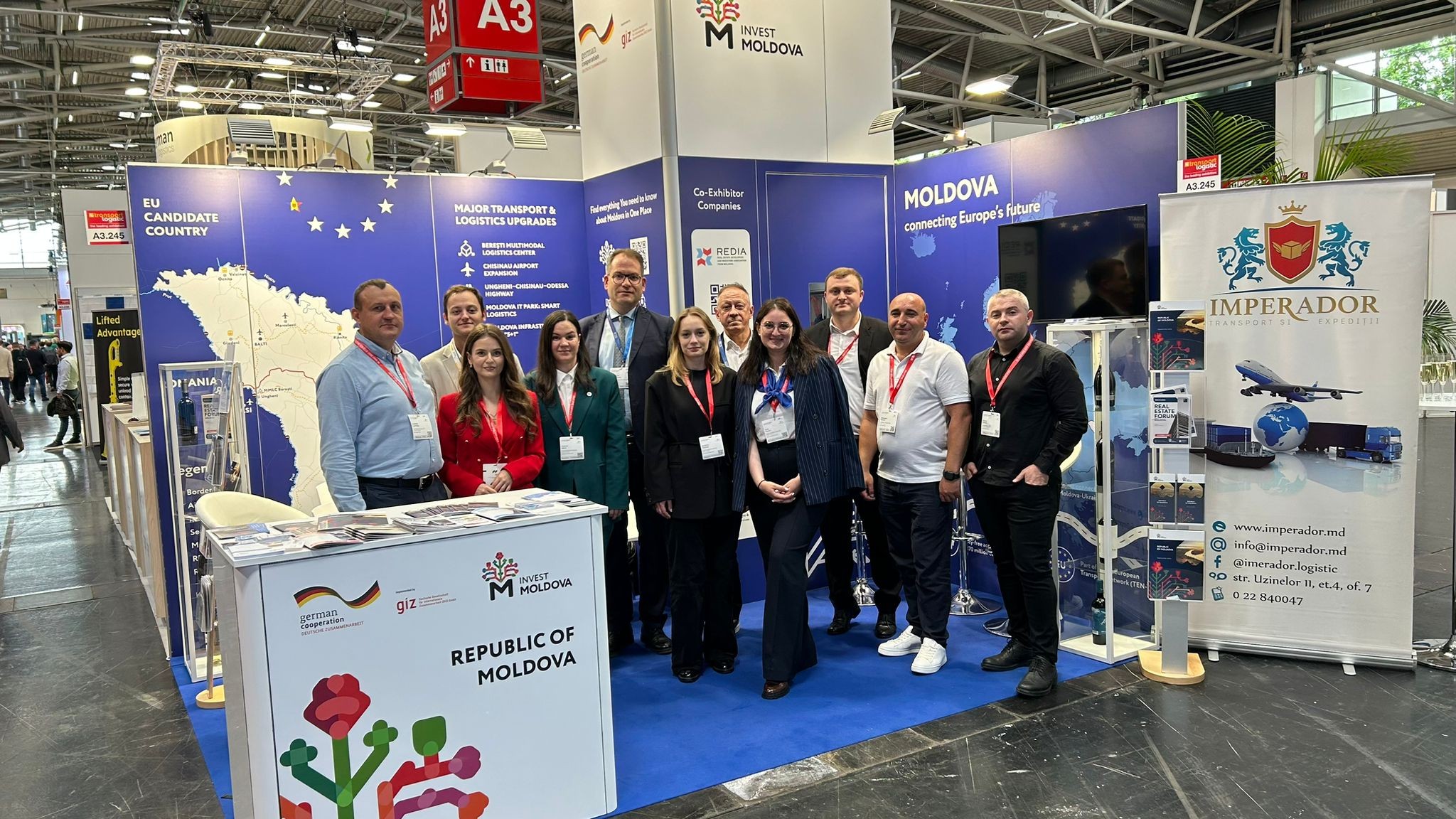 REDIA a reprezentat Moldova la Transport Logistic 2025 în München